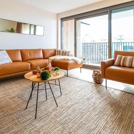 Luxurious Crystal Sea View With 2 Terraces オステンド